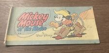 CHEERIOS 1947 CEREAL PREMIUM MINI GIVEAWAY PROMO X-4 DISNEY MICKEY MOUSE RODEO picture