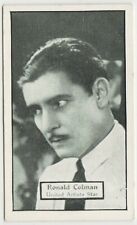 Ronald Colman 1933 Turf Personality Series Film Stars Tobacco Card #52 picture