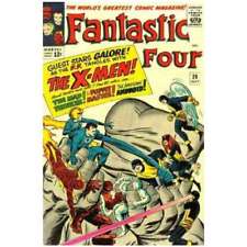 Fantastic Four #28 1961 series Marvel comics Fine+ / Free USA Shipping [l^ picture