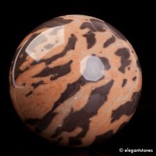 1106g 93mm Natural Petrified Wood Jasper Crystal Sphere Healing Ball Chakra Deco picture