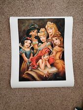 Official Disney Princess Gathering Darren Wilson Art Print 32 x 40 picture
