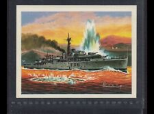 HMS AMETHYST - 'The Yangtse Incident' - 30 + year old English Card # 24 picture