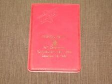 VINTAGE 1956 ORIENTAL TEMPLE FALL CEREMONIAL PLATTSBURGH NY BLANK MEMOS NOTE PAD picture
