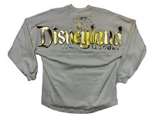 Disney Parks Disneyland Resort Spirit Jersey Cream GOLD Sparkle All Over S Shirt picture