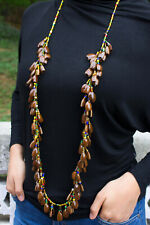 Sacred Ceremonial Rattle Necklace, Original Indigenous Latin American Handicraft picture