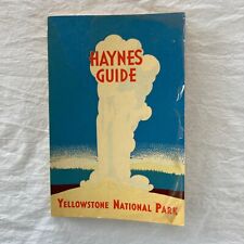 1949 Haynes Guide 51st Edition Yellowstone National Park Handbook w Foldout Map picture
