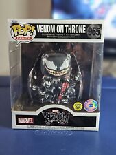 Funko Pop Deluxe Marvel Venom on Throne PiaB Excl. - Glow in the Dark- #965 picture