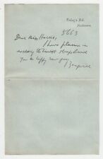 Israel Zangwill (1864-1926), novelist, letter sending Zionist stamps, 1903 picture