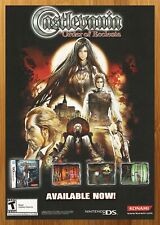 2008 Castlevania Order of Ecclesia Nintendo DS Print Ad/Poster Official Game Art picture
