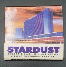 Vintage Stardust Hotel Casino Vegas Advertising Matches Matchbook picture