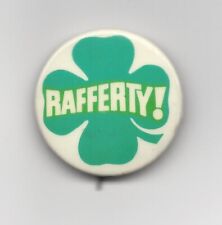 Max Rafferty California (R) US Senate nominee 1968 political pin button v1 picture