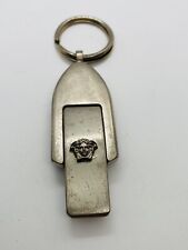 GIANNI VERSACE DESIGNER VINTAGE KEYCHAIN ROTATING CONDITION ISSUE picture