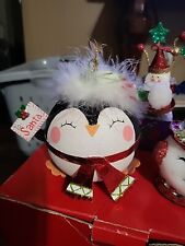 Pier One Christmas Glitter Penguin Christmas Ornament, Very Nice picture