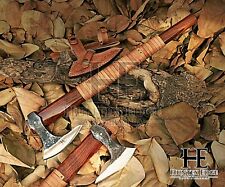 HUNTEX Custom Handmade 1095 Forged Carbon Steel Blade, 560mm Viking Godzilla Axe picture