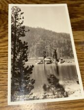 Treasure Island Big Bear Lake California RPPC Vintage Postcard picture