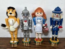 Santa’s World The Wizard Of Oz 14” Nutcracker Collection Vintage  Set Of 4 picture