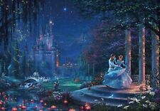 Tenyo 1000 Piece Jigsaw Puzzle Disney Thomas Kinkade Cinderella Dancing in the S picture