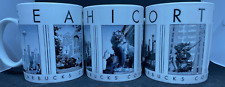 5 Each Starbucks Cityscenes City Scenes Series Coffee Mugs Cup 16oz 2003 picture