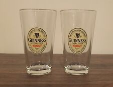 2 Guinness Extra Stout Irish Pint Beer Glasses  picture