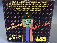 Vintage NCE 1991 It’s Alive Action Shaking Screamin Glowing Witch WindSock picture