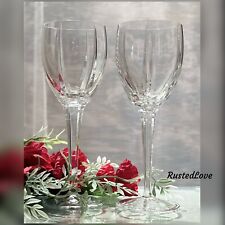 Rogaska Tulipe Wine Glasses Vintage Blown Rogaska Clear Tulipe Wine Glasses * picture