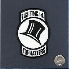 Original VF-14 TOPHATTERS US NAVY F-14 TOMCAT Fighter Squadron Patch picture