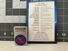 Rare NASA Apollo Danbury Mint Gemini X (10) lighter, with info card picture
