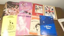 Lot Vintage Theater Programs, Great Gatsby Eubie Ice Capades picture