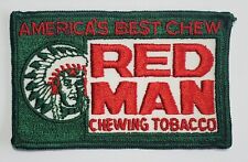 Vintage Red Man Chewing Tobacco Patch picture
