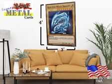 Giant Metal Yu-Gi-Oh Cards Custom 4’ X 3’ Steel TCG Poster Wall Art Poke’mon MTG picture