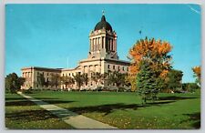 Postcard Canada Manitoba Winnipeg Legislative Building A36 picture