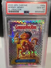 2020 Garbage Pail Kids Chrome 86a  Horsey Henry Xfractor PSA 10 Gem Mint picture