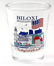 BILOXI MISSISSIPPI GREAT AMERICAN CITIES COLLECTION SHOT GLASS SHOTGLASS picture