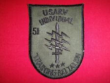 Vietnam War Subdued Patch USARV INDIVIDUAL TRAINING BATTALION 51 picture