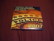 2007 GM CHEVY POLICE CAR CD-ROM 9C1 9C3 Portfolio Brochure & KERR INDUSTRIES picture