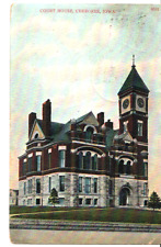Vintage Court House Cherokee Iowa Postcard A.C. Besselman & Co. 1907 Quimby Iowa picture