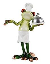 StealStreet Standing Frog What's for Dinner Chef Decorative Figurine Statue  picture