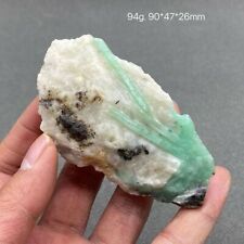 Quartz Crystals Natural Green Emerald Mineral Gem Grade Specimens Rough Stones picture