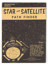 1957 Anchor Optical Co. STAR AND SATELLITE PATH FINDER Instruction Manual picture