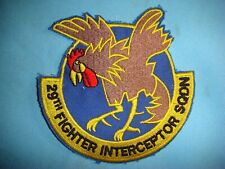  PATCH USAF 29th FIGHTER INTERCEPTOR SQUADRON picture