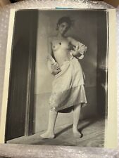 Vintage Nude Original risqué pin-up  beauty posing With Confid kodak 8x10 photo picture