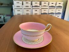 Vintage Royal Chelsea Pink Teacup and Saucer Pink Roses Excellent Condition picture