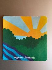 Adhesive Sticker - Piedmont Italy Tourist - Vintage 80s Original decal picture