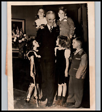 US PRESIDENT HARRY TRUMAN  PORTRAIT 1950 A.E. SCOTT VINTAGE ORIG Photo 200 picture