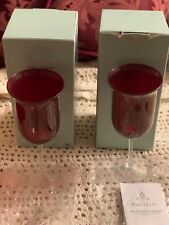 PartyLite Ruby Red Long Stemmed Votive Holder picture