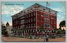 Postcard The Elk's Home Tampa Florida Pos.1915 DB.   F 17 picture