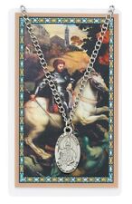 St. George Medal Necklace with a Laminated Prayer Card picture