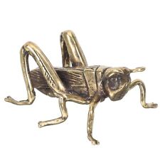 Toddmomy 1pcs Feng Shui Brass Cricket Statue,Lucky Cricket Figurine Wealth Fi... picture