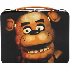 BIOWORLD• Five Nights at Freddy's • FREDDY TIN TOTE / Lunch Box • SHIPS FREE picture