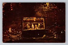 Ludlow Falls OH-Ohio, Annual Christmas Lighting, Antique Vintage c1975 Postcard picture